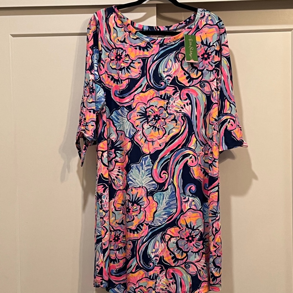 Lilly Pulitzer Preston dress in Boho Bateau.  NWT.   XL